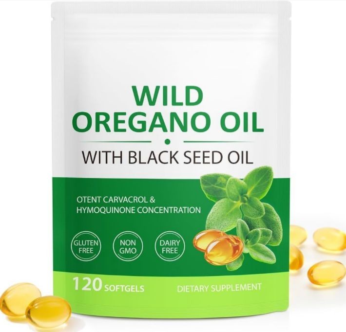 Resilia Oil Of Oregano With Black Seed Oil 6,000MG