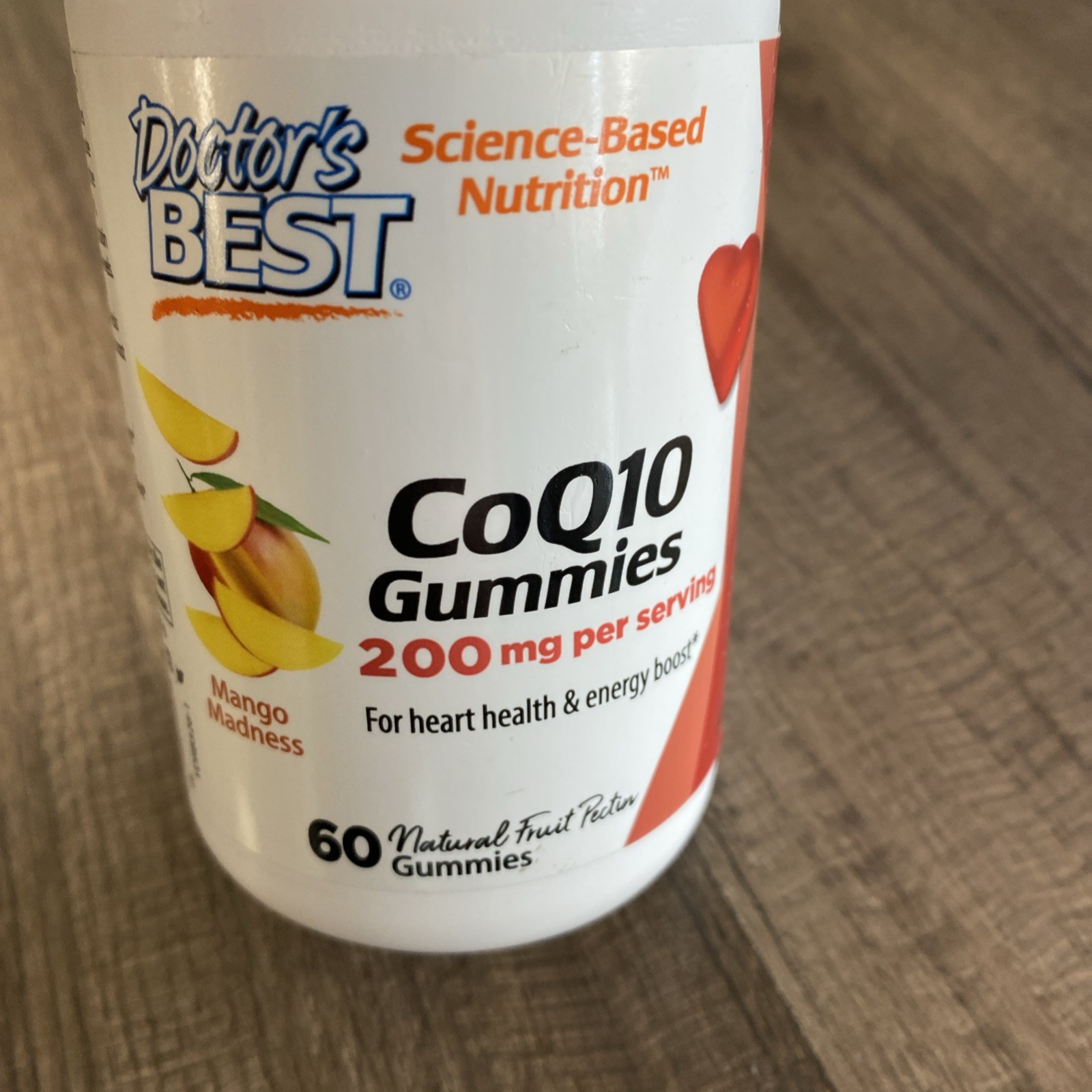 Doctor’s Best – Coq10 200mg Gummies – 1 Each-60 CT Exp:12-2025/ C