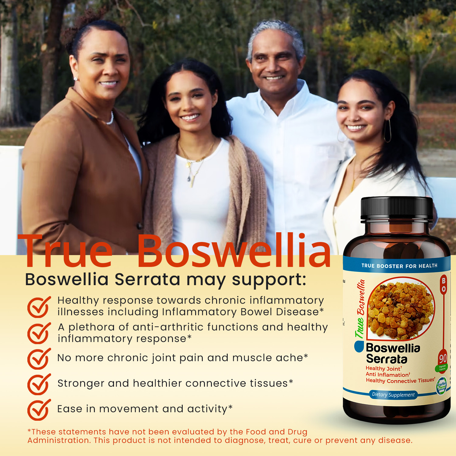 TrueMed- Boswellia Serrata Extract /Healthy Joints and Cartilage Function