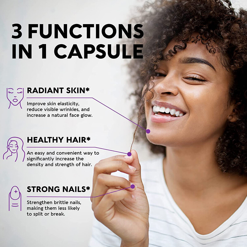 Biotin with Collagen & Keratin 15,000mcg For Hair,Skin,Nails,Joints Vitamins