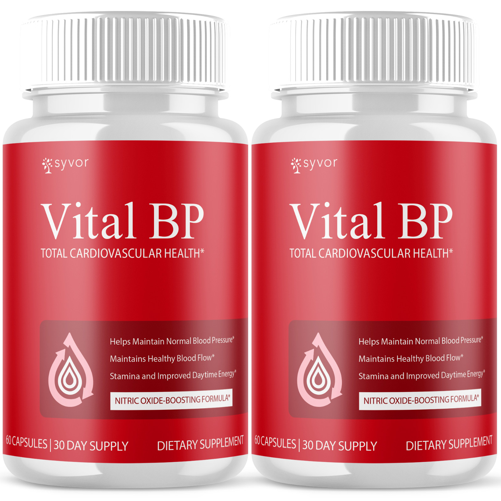 (2 Pack) Vital BP Advanced Blood Support Vitamin Formula VitalBP 120 Capsules