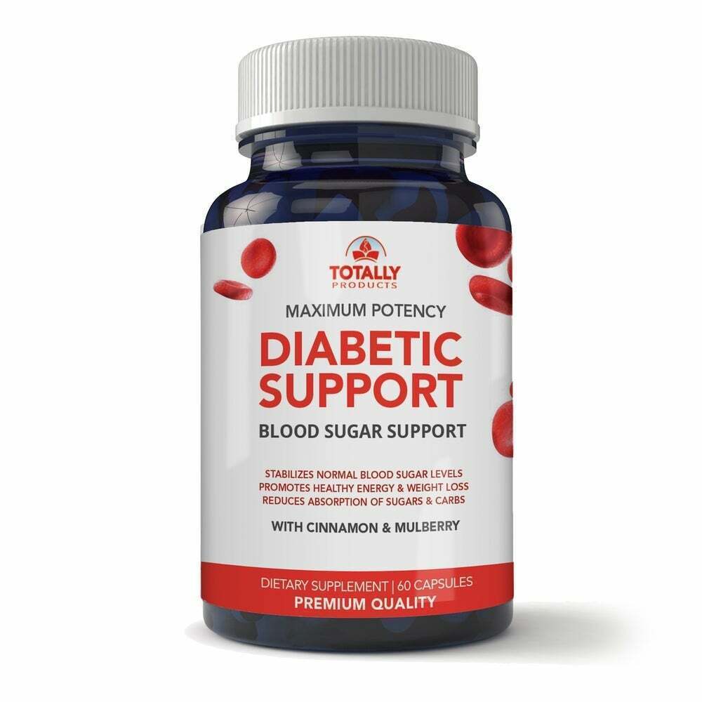 Glucose Balance Support Weight Management Energy Brain Health Supplement 60 Caps