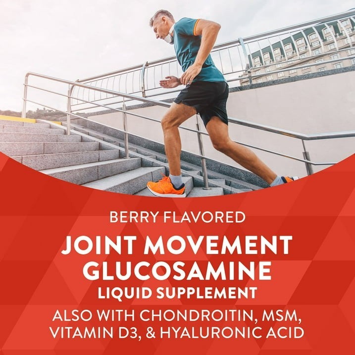 3 Pack – Nature’s Way Joint Movement Glucosamine Liquid, 33.8 fl. oz.