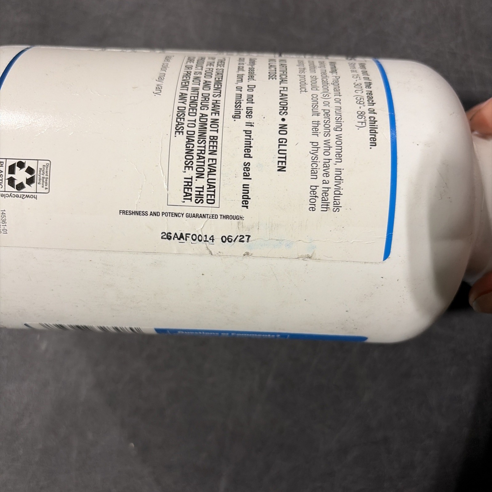Calcium with Vitamin D3 Tablets, 600 ct. (EXP: 06/2027)