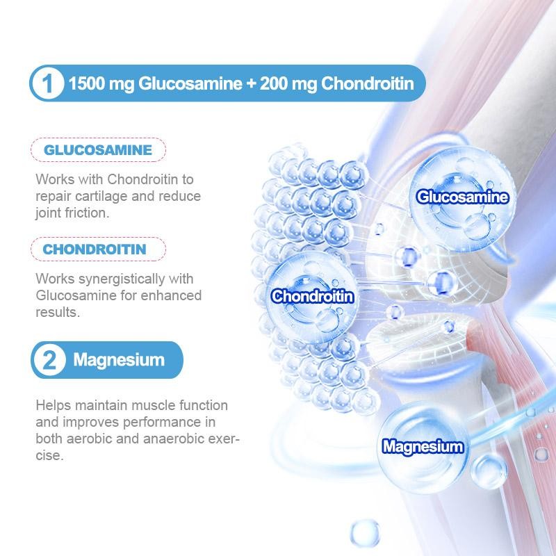 Move Free Enhanced 7-in-1 Glucosamine Chondroitin Multivitamins for Men, 120Tabs