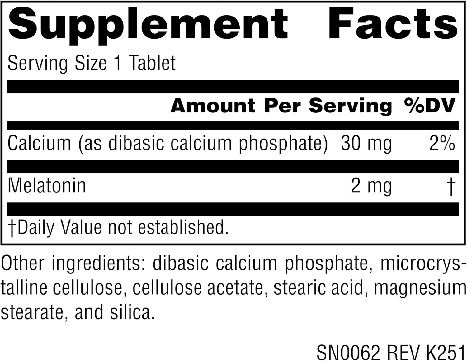 Source Naturals Melatonin, Helps Promote Sleep*, 2 Mg – 60 Time-Released Tablets