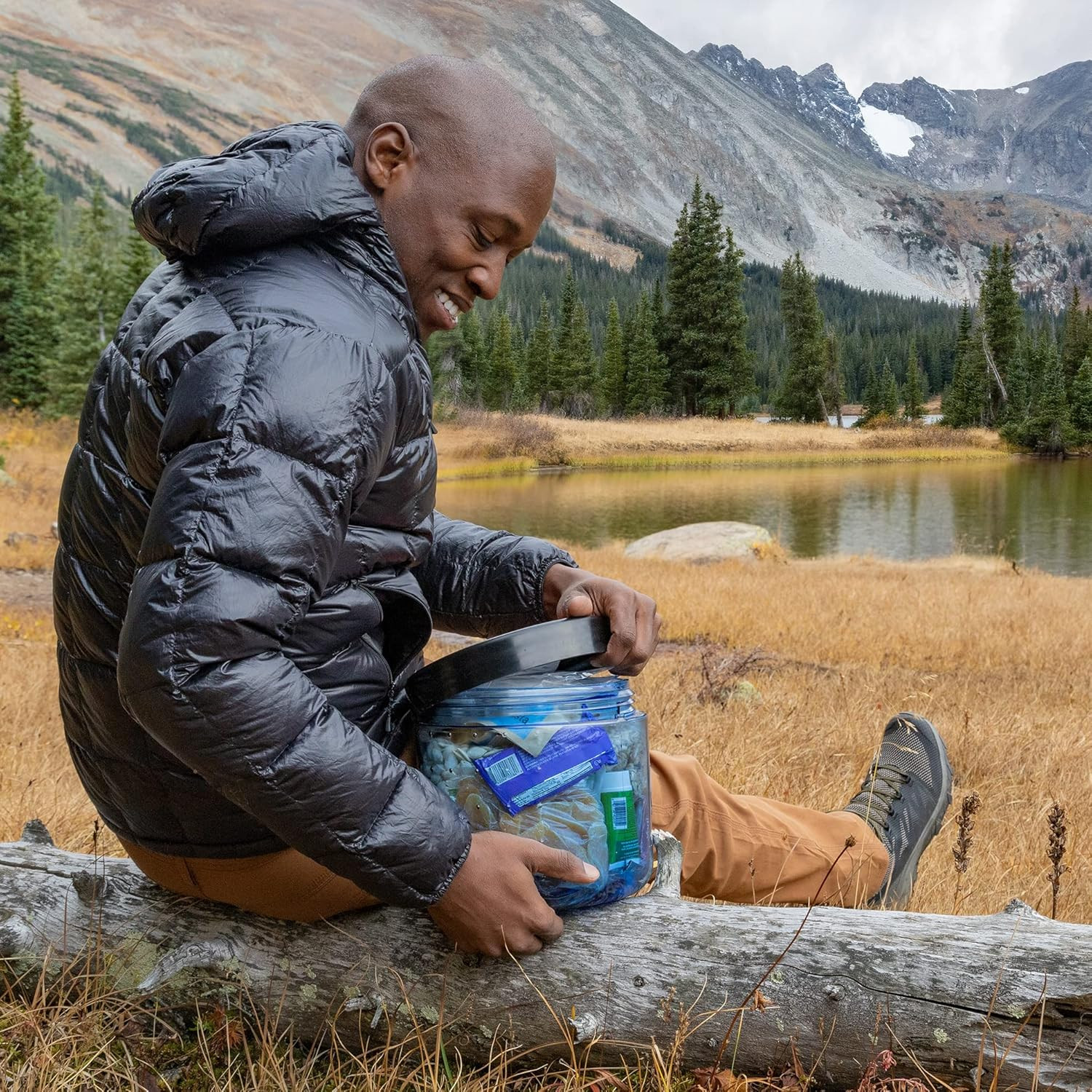 Canister for Backpacking. 4 Sizes: BV500, BV475, BV450, BV425. Bear-Resistant Fo