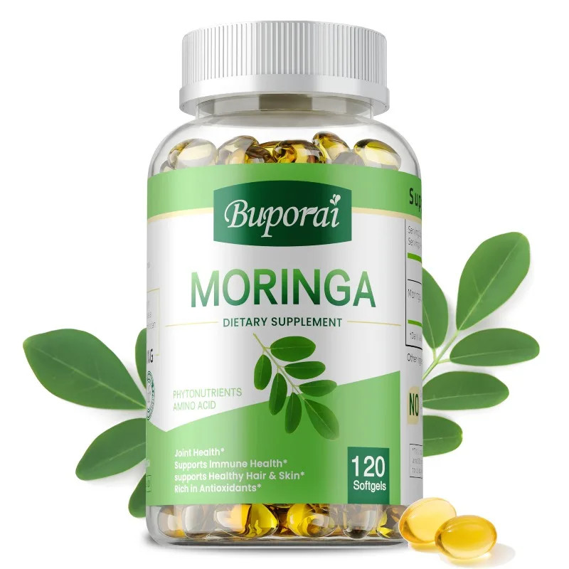 Moringa 120pcs – Antioxidant, Supports Repair of Damaged Cells, Metabolism