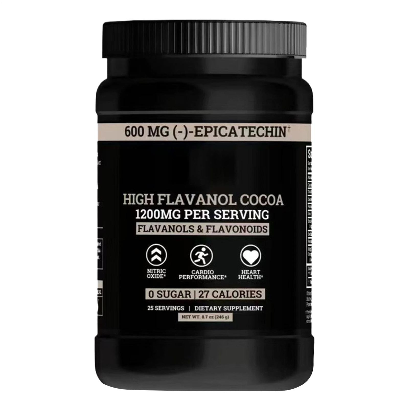 Black Forest High Flavanol Cocoa Powder And Flavonoids Supplements 1200mg