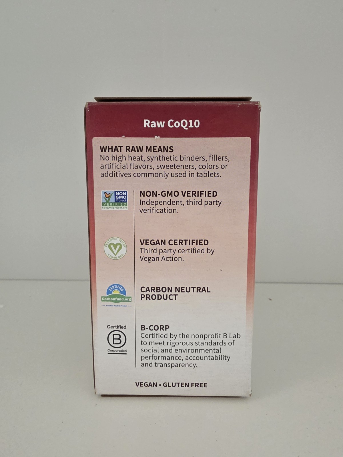 Garden Of Life – Raw CoQ10 – 60 caps BUB 05/2026