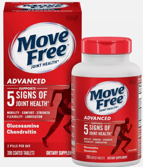Schiff Move Free Advanced Joint Health – 200 Count, 2 Pack