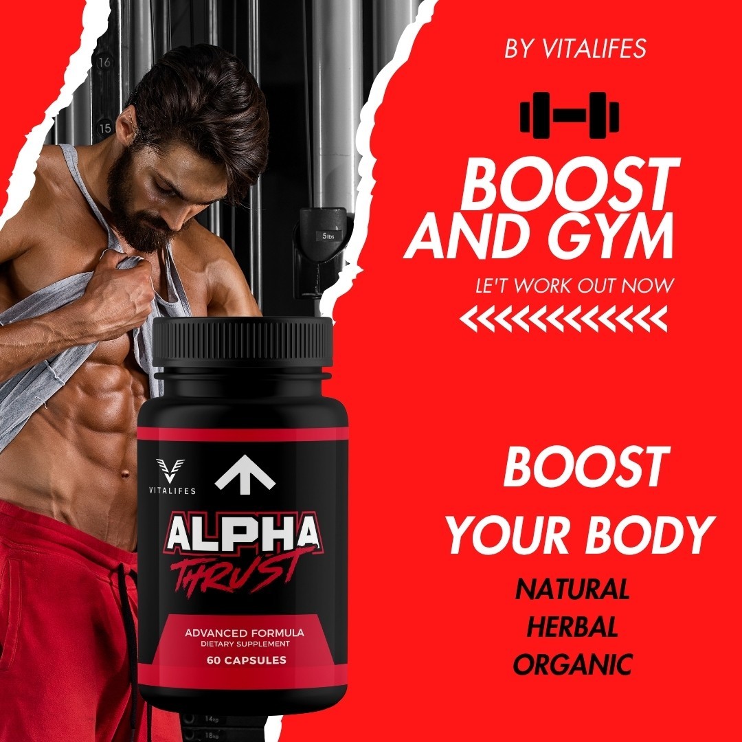 (5 Pack) Alpha Thrust Capsules for Men, Advanced Performance Supplement 300ct