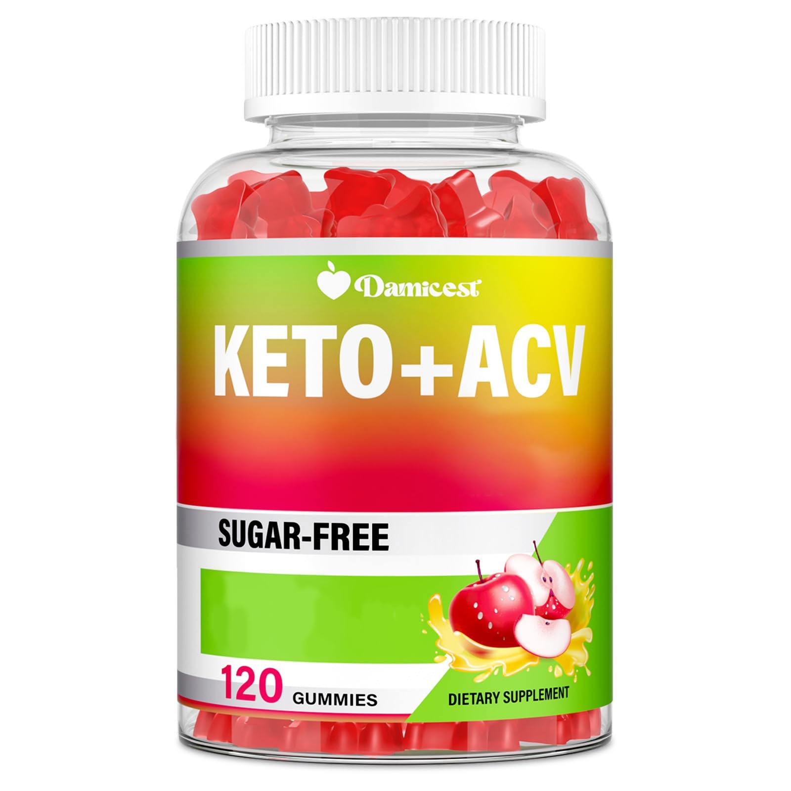 ACV Gummies, 120 Counts