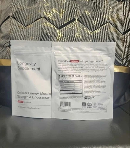 Pack of 2 Time-Line Longevity Supplement Mitopure Urolithin A 60 Softgels New