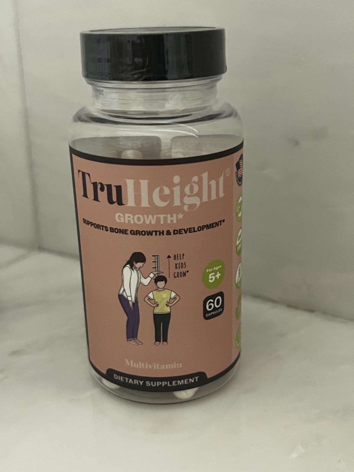 Tru Height Growth Capsule 60ct New Sealed Expires 10/2026