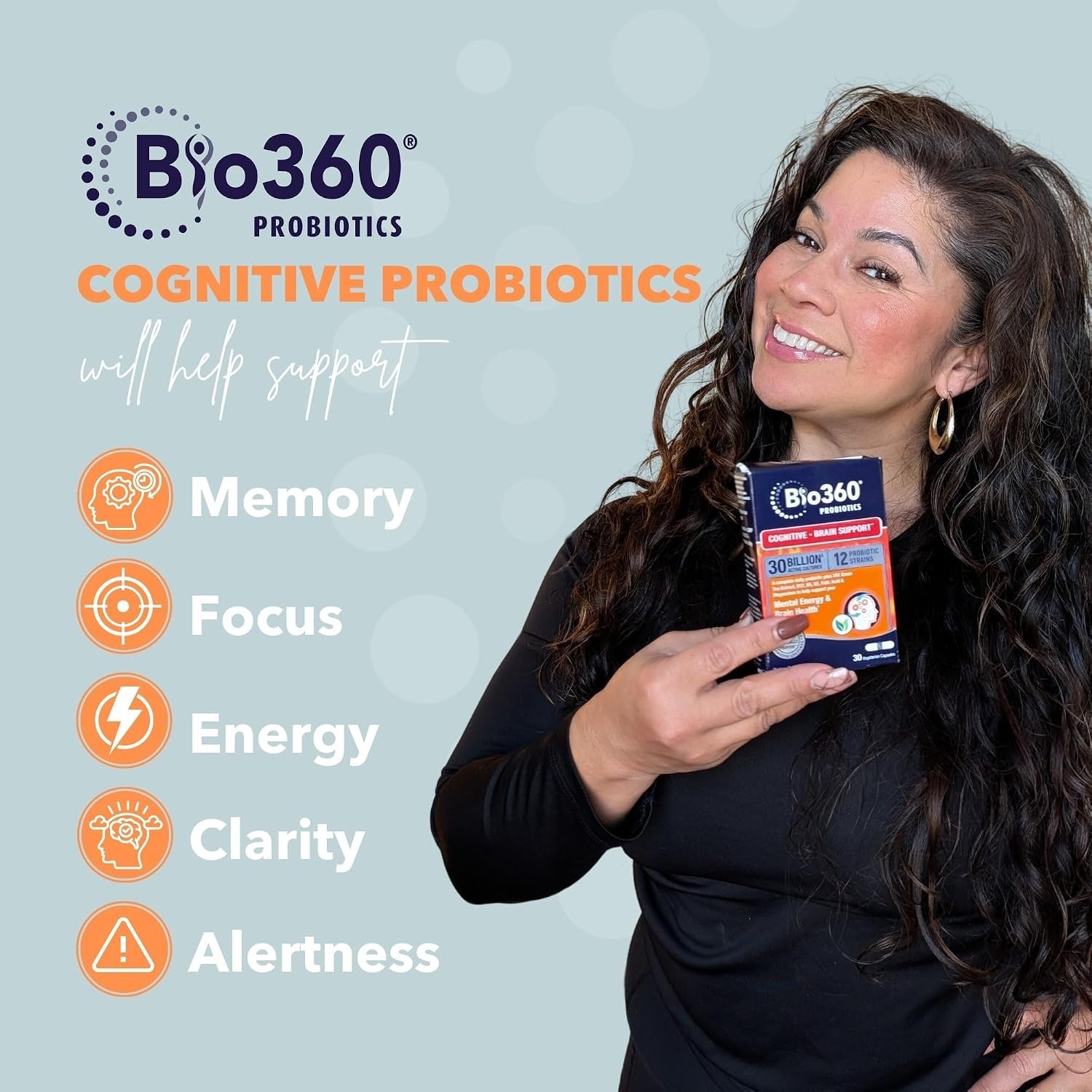 Cognitive Support Capsules – 30 Count for Memory & Digestion Health