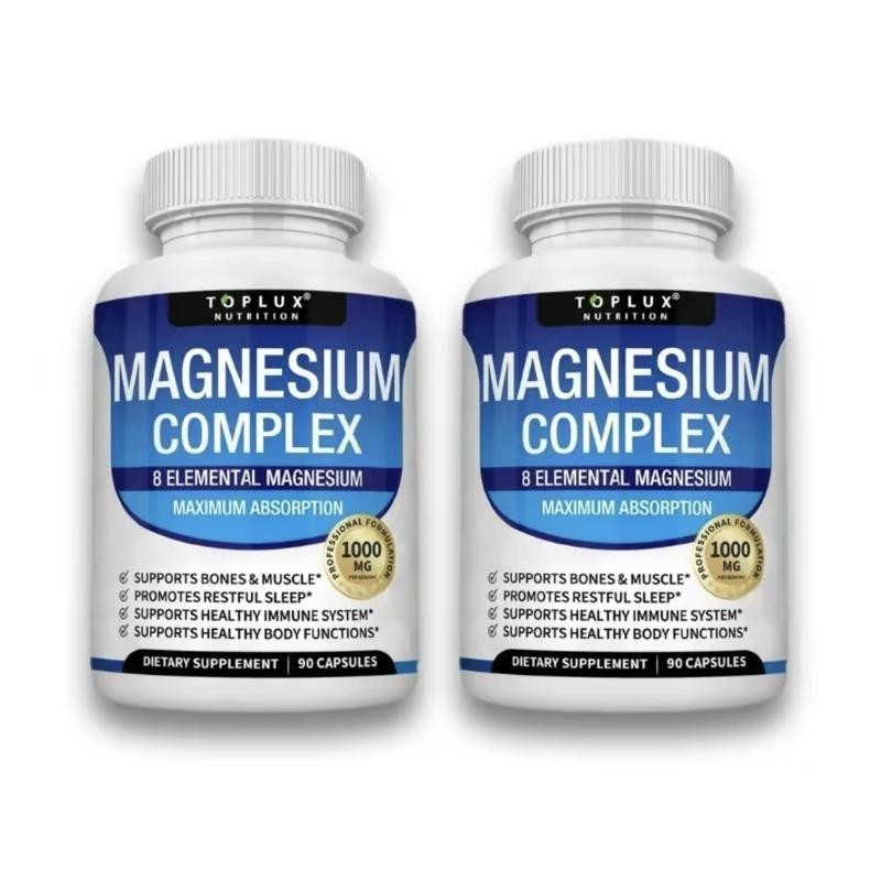 8 Supplement Complex Essential Fitness Edible IMMUNITY Magnesium Magnesium