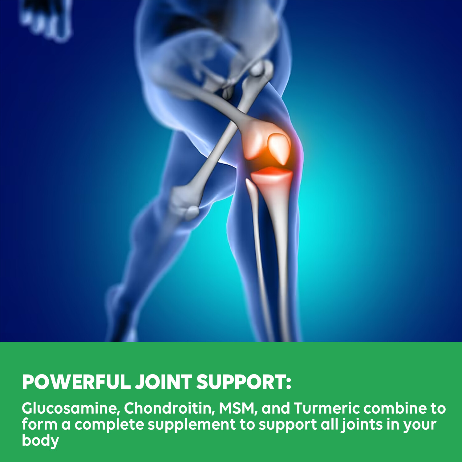 Glucosamine Chondroitin – Turmeric, MSM, Joint Support, Anti-Inflammatory