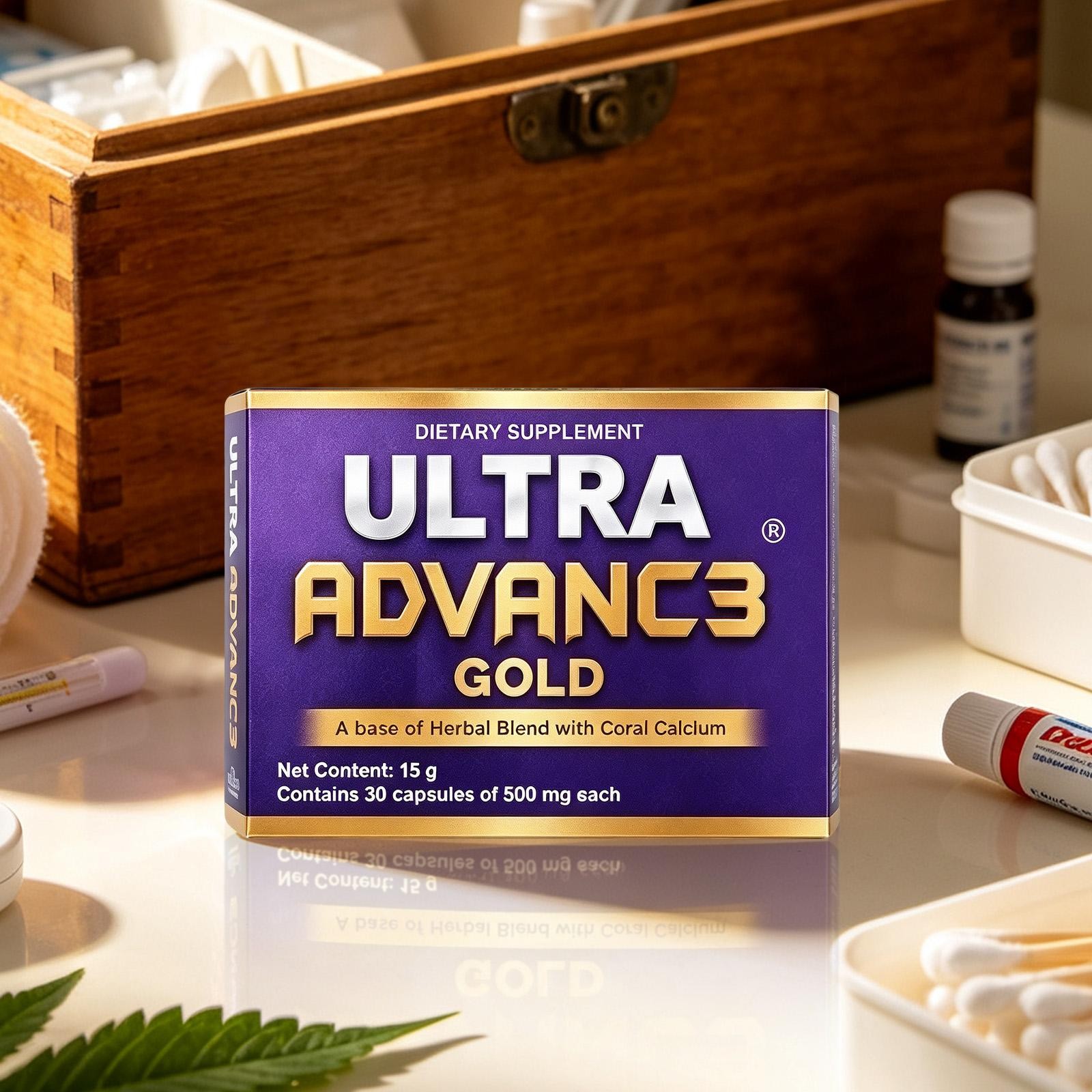 Ultra Advance3 Gold Pain Relief Joint Support All-in-One 30 Capsules