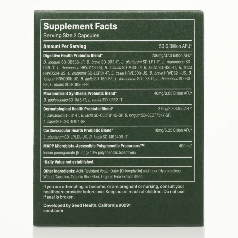 Seed DS-01 Daily Synbiotic Probiotic – NEW – 12/2027