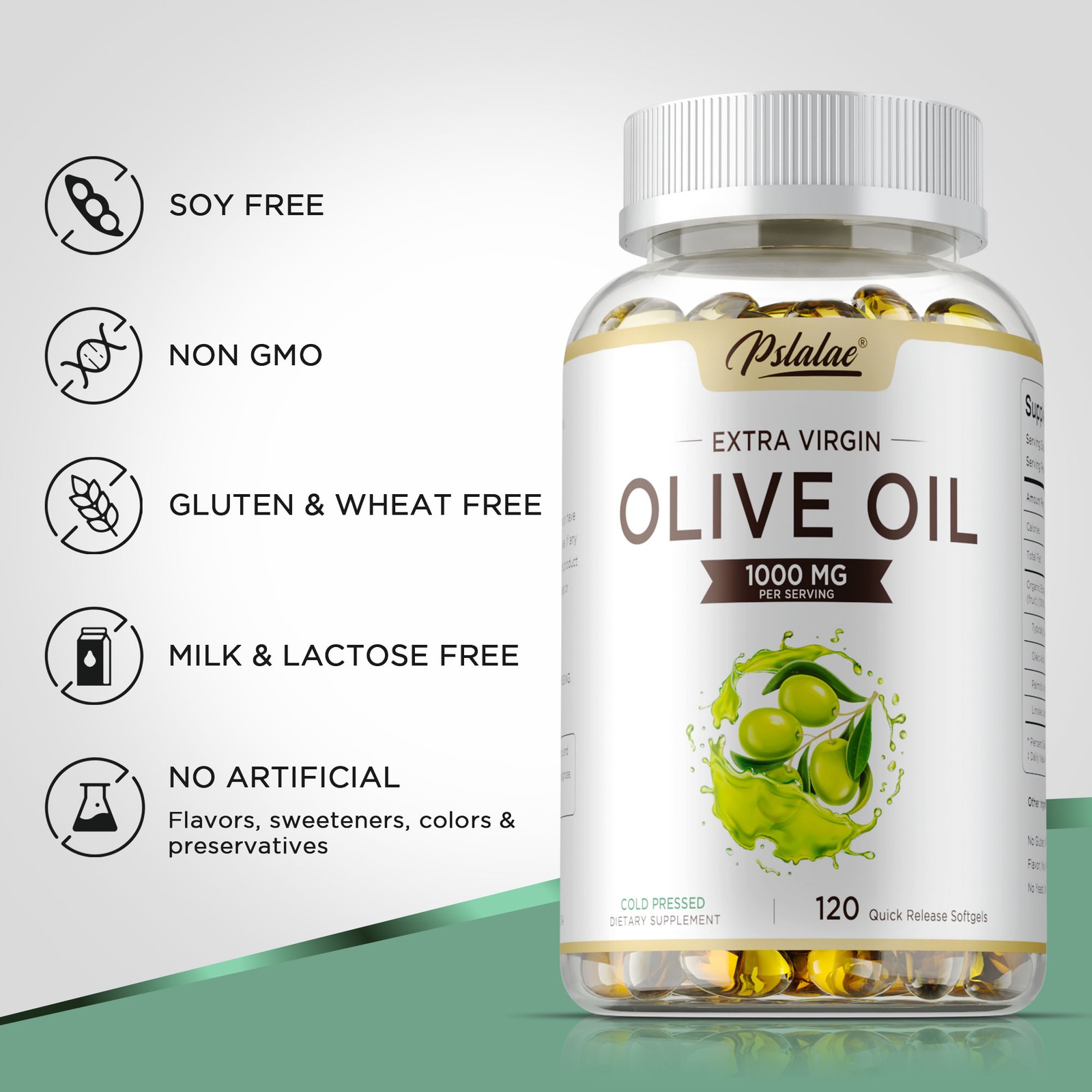 Olive Oil 120pcs – Anti-aging, Tightens The Skin, Boosts Cellular Energy