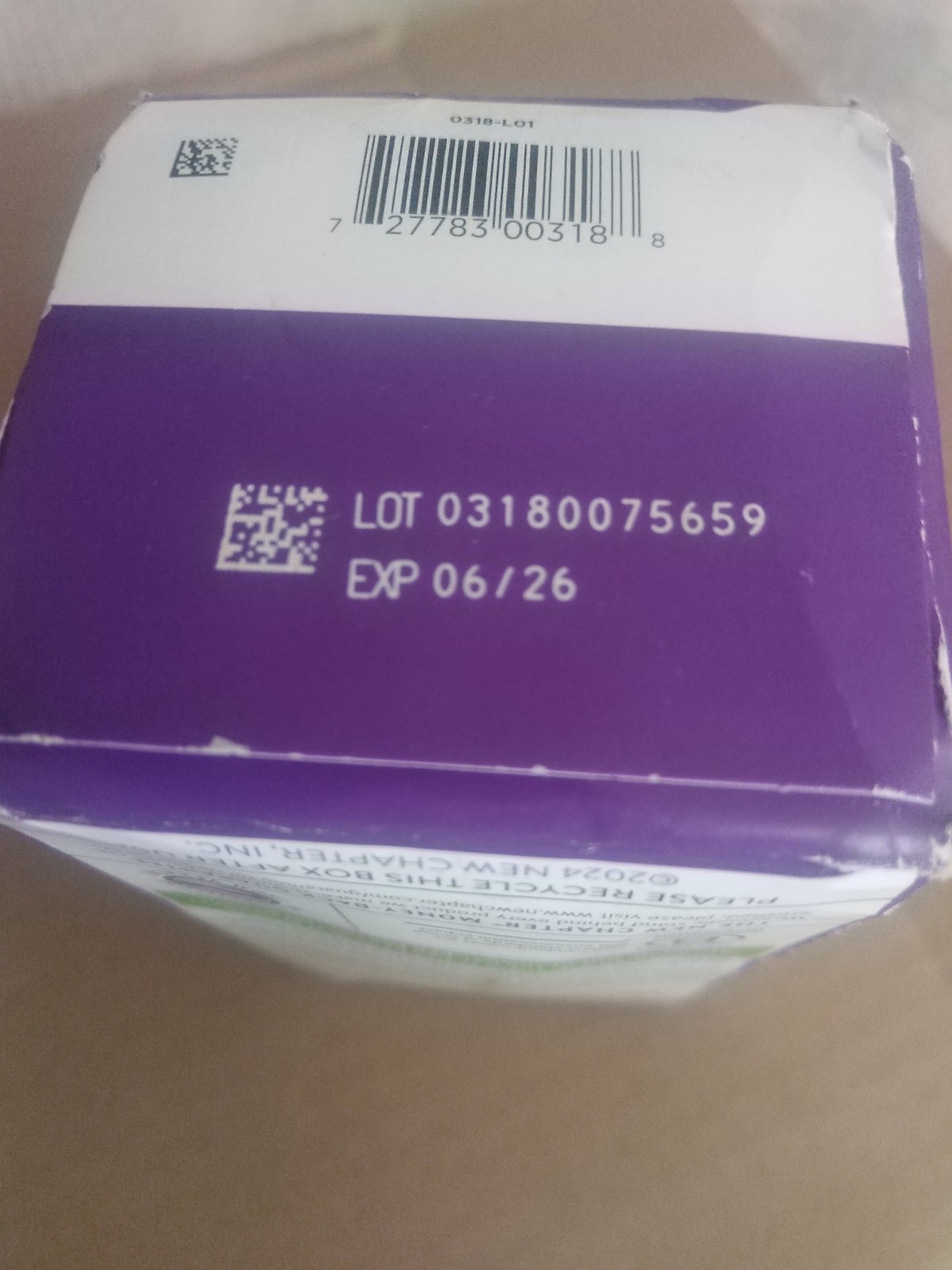 New Chapter Advanced Perfect Prenatal Multivitamin – 270 Tablets Exp. 06/2026