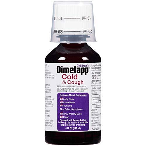 Children�s Dimetapp Cold & Cough (4 fl. oz., Pack of 3, Grape Flavor), Nasal Dec