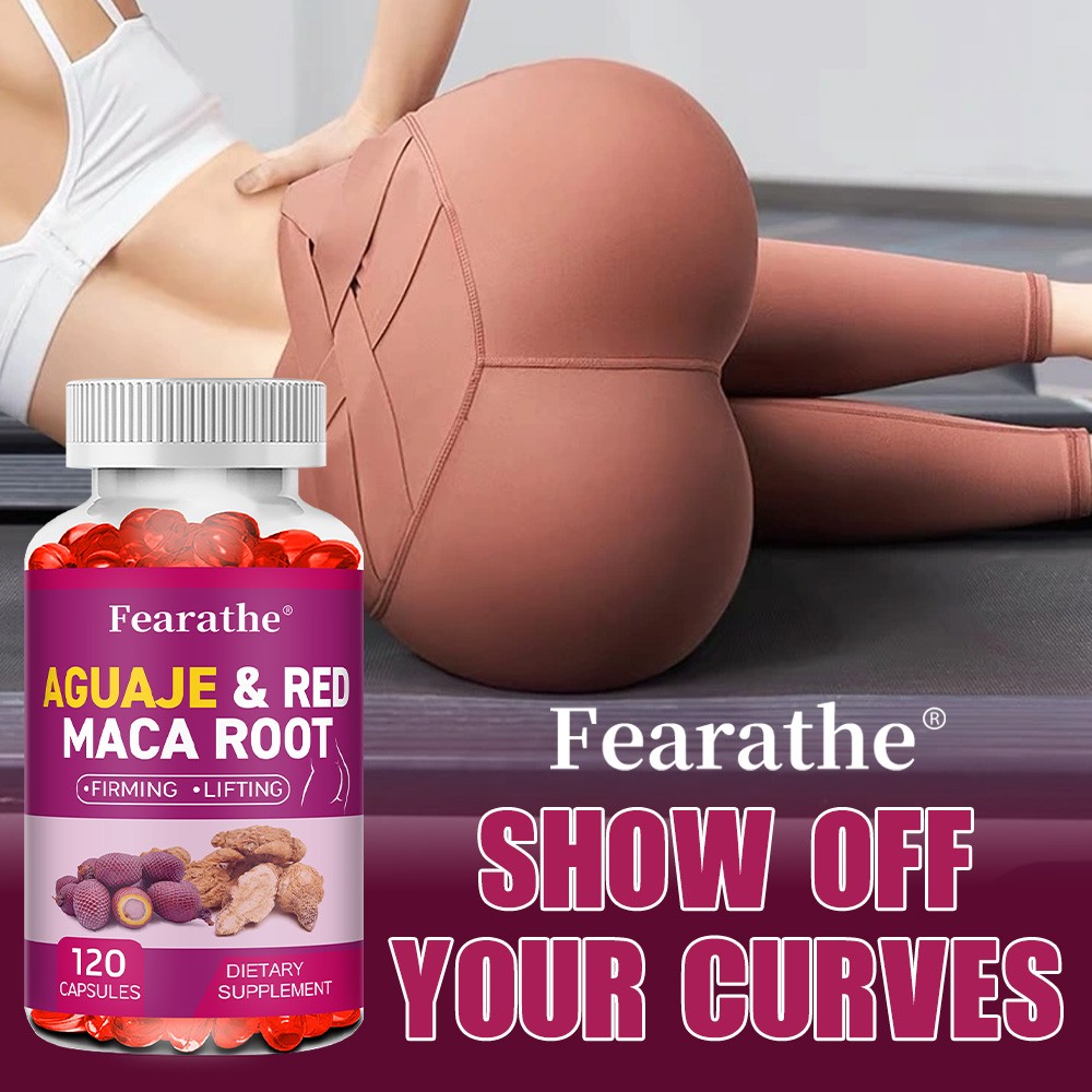 BIGGER BUTT capsules! aguaje + Maca Pills – Fast Female Body Growth-30/60/120ct