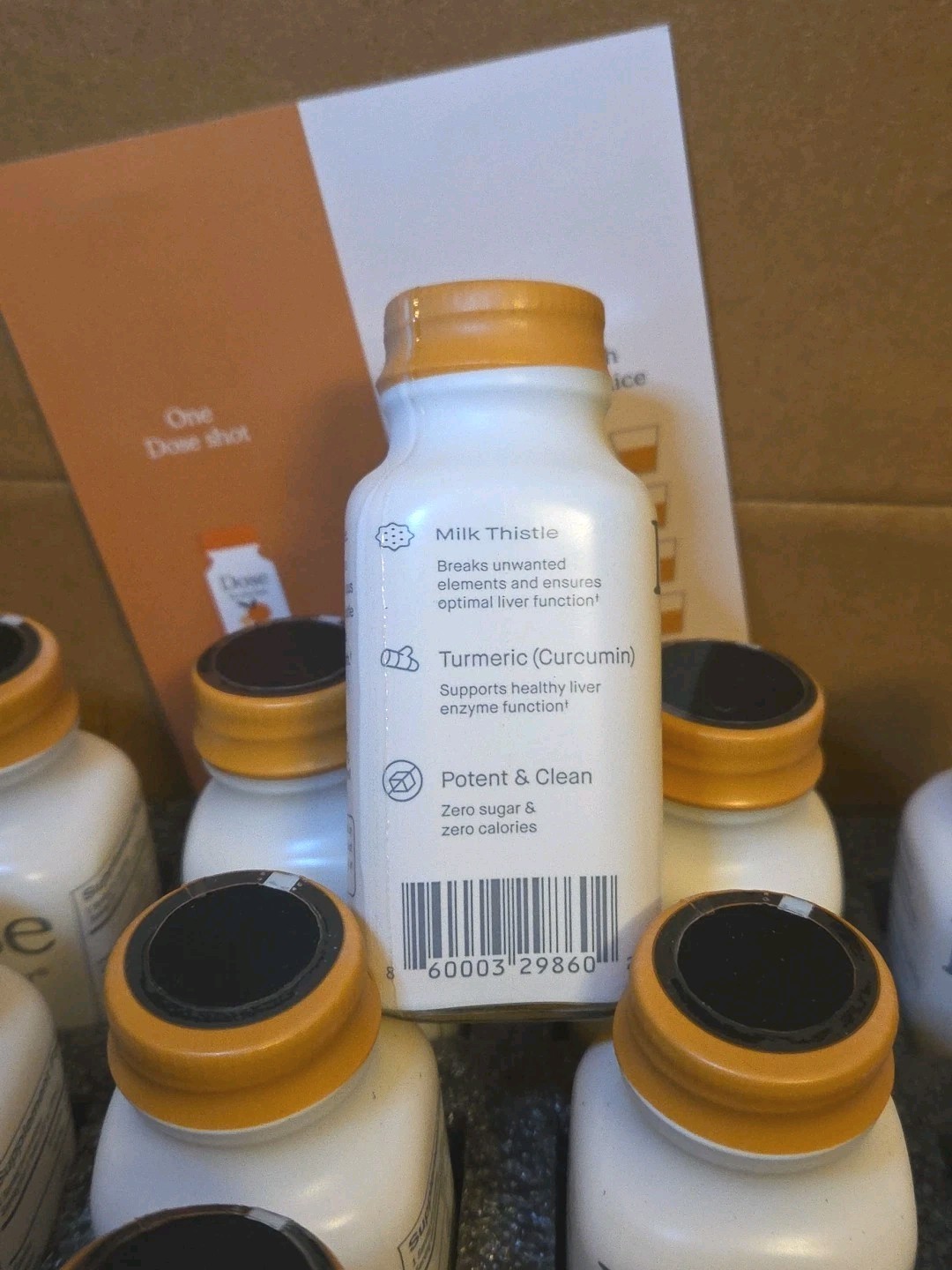 Dose For Your Liver 24pk Support Supplement Cleanse Defense 2oz Each Exp 08/2027