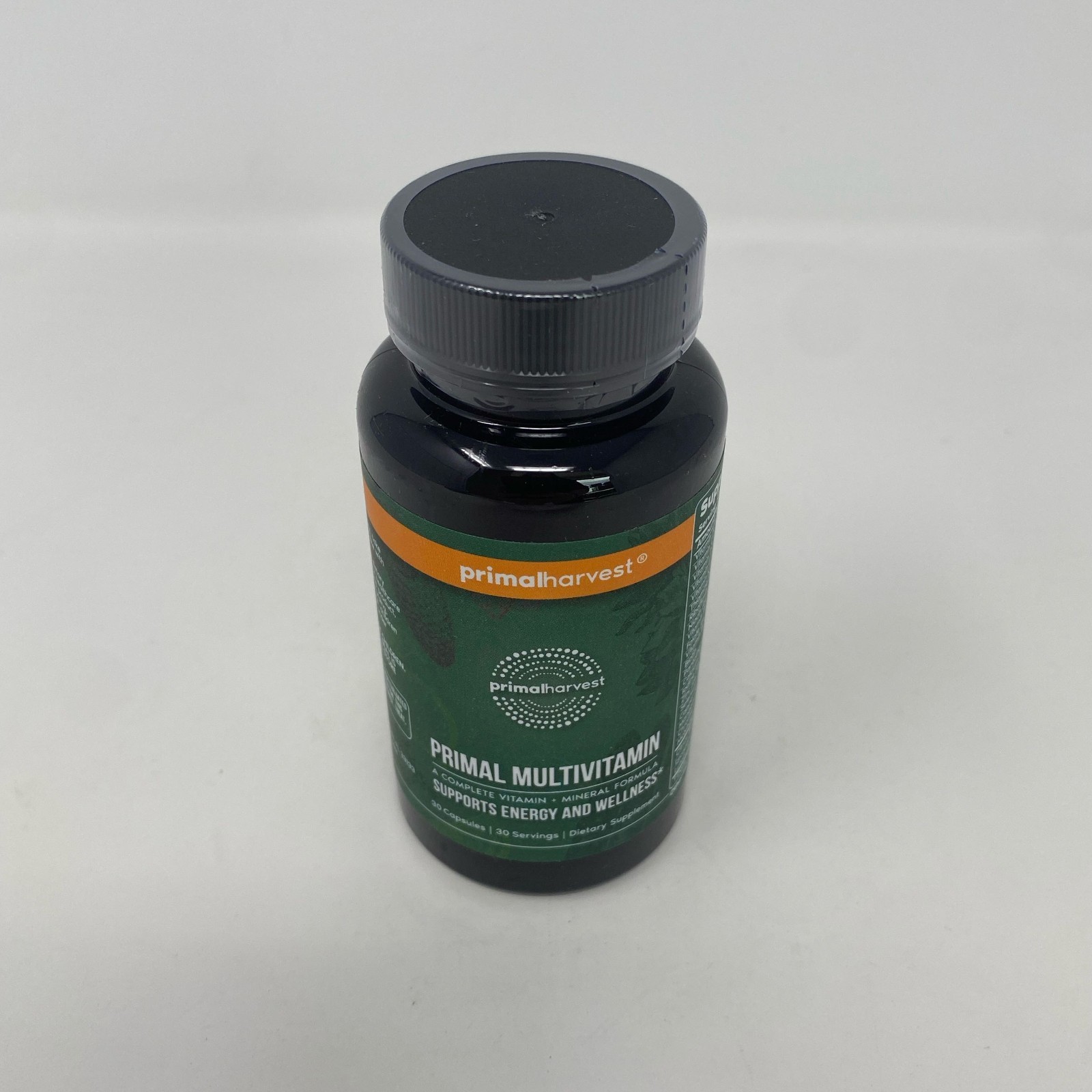 Primal Harvest Primal Multivitamin 30 Capsules Black/Green Bottle