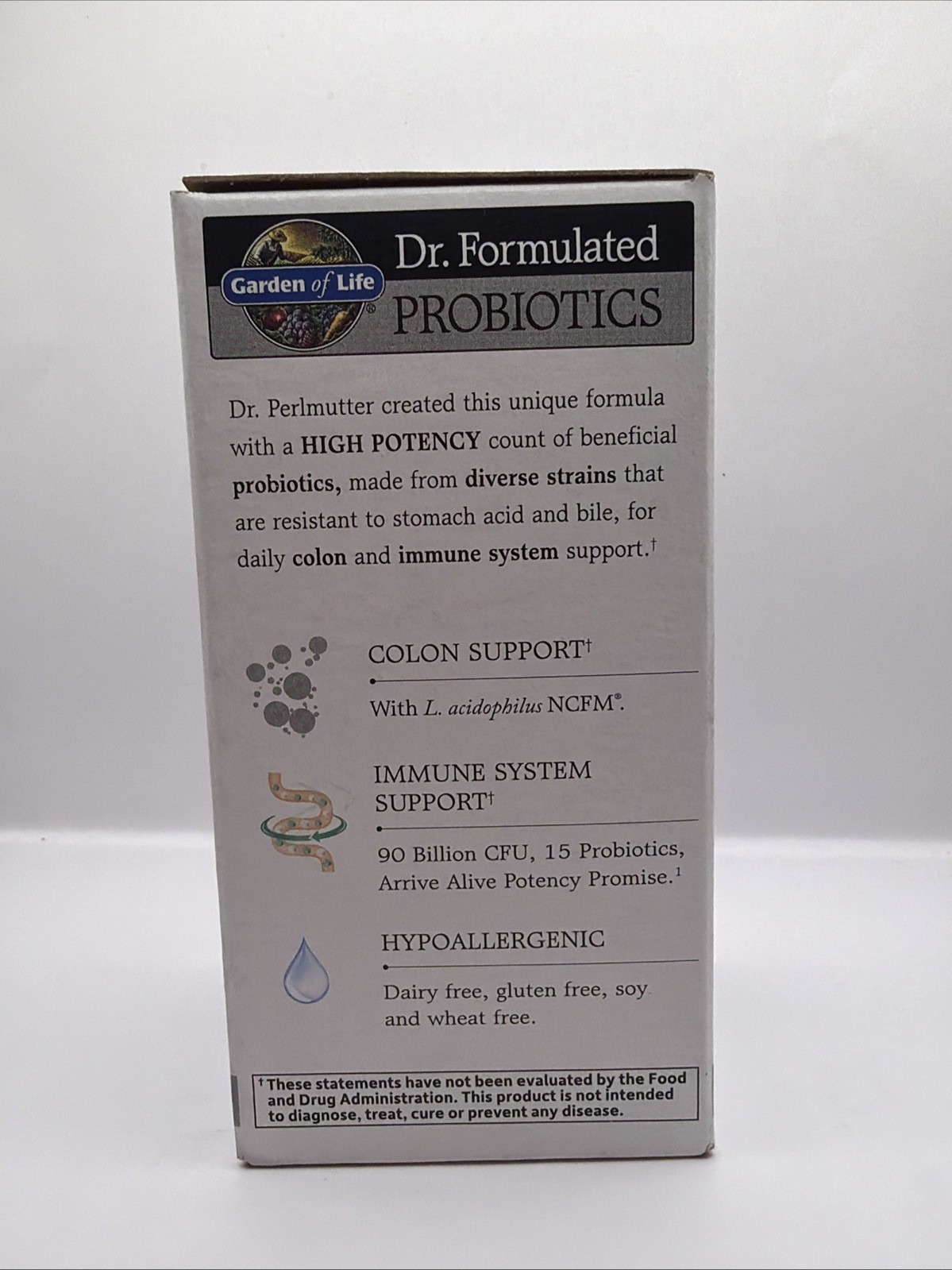Garden of Life Dr. Formulated Probiotics Once Daily Ultra 90 Billion 30 vegcaps