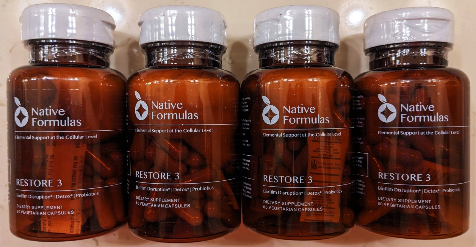 Native Formulas – Restore 3 (four pack )
