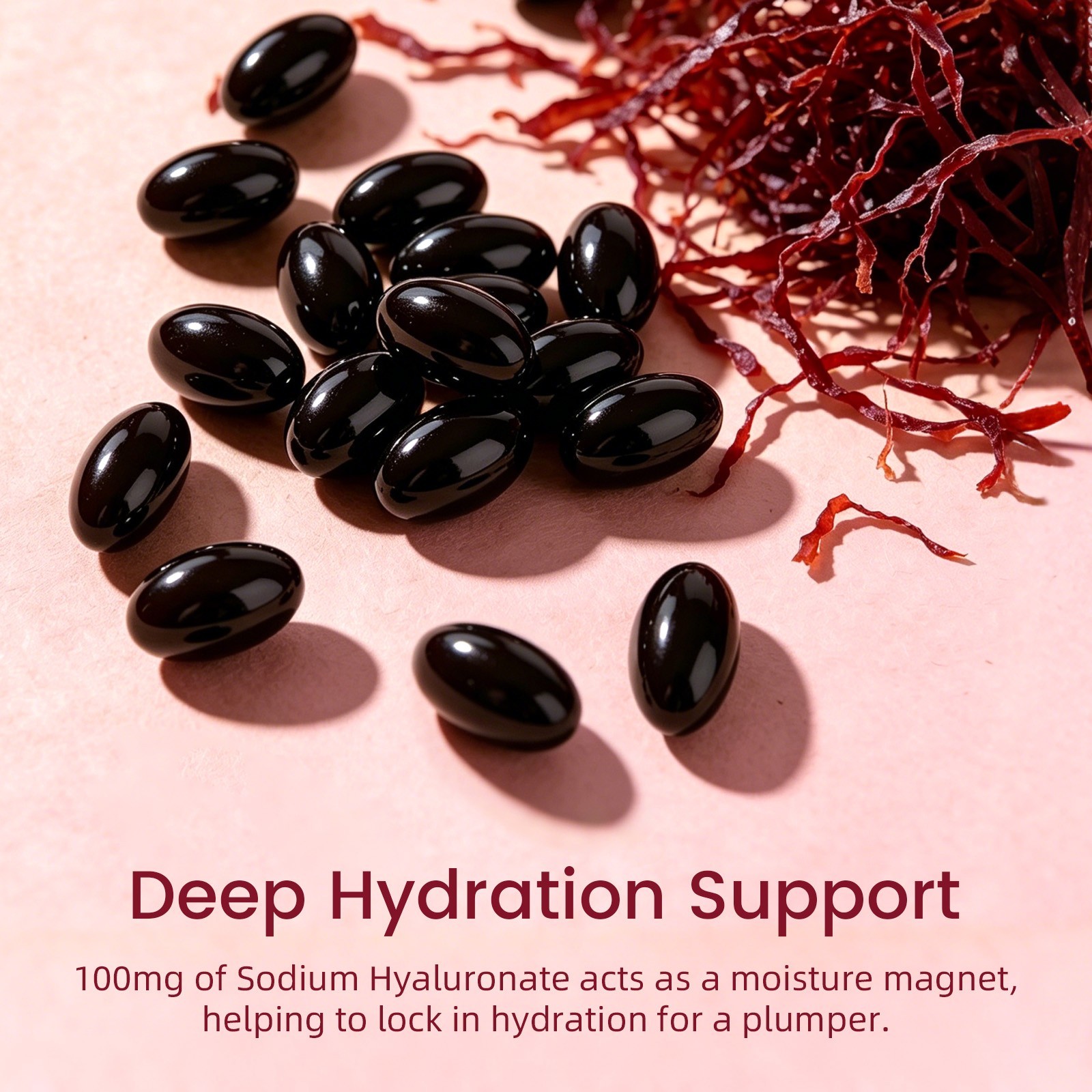 Antarctic Astaxanthin 60 Softgels Vitamin E, with Astaxanthin and Phospholipids