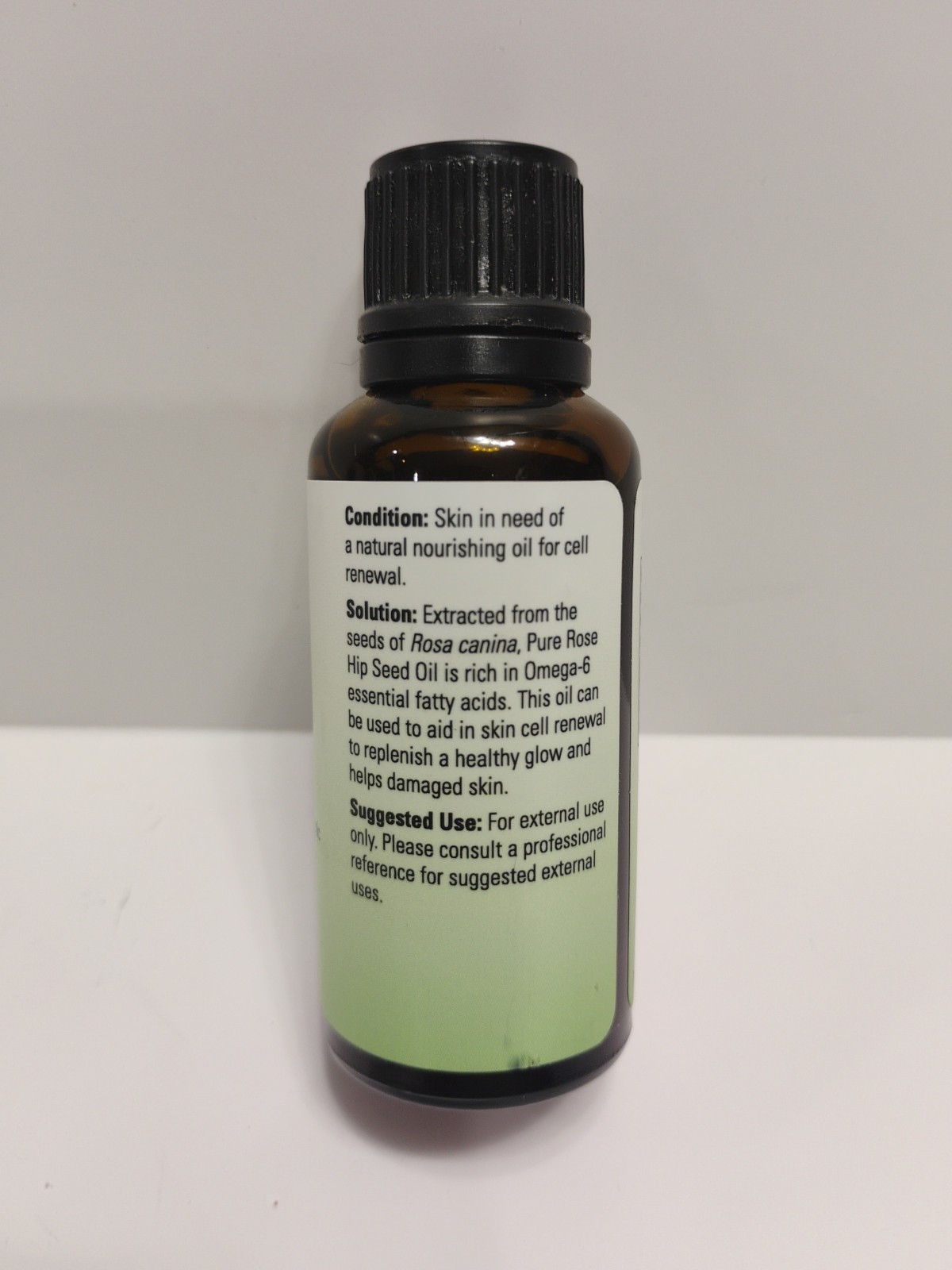 Solutions, Certified Organic Rose Hip Seed Oil, 1 fl oz (30 ml) Exp 4/2015