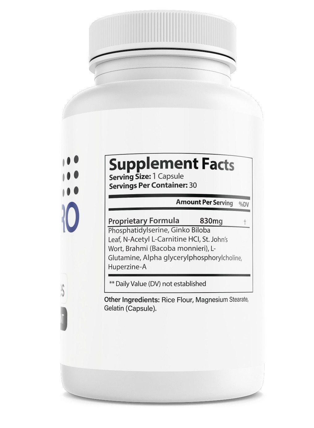 Neuro Mind Pro Brain Memory & Cognitive Health Support Supplement 30 Capsules