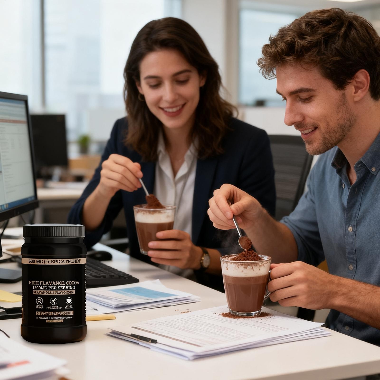 Black Forest High Flavanol Cocoa Powder And Flavonoids Supplements 1200mg