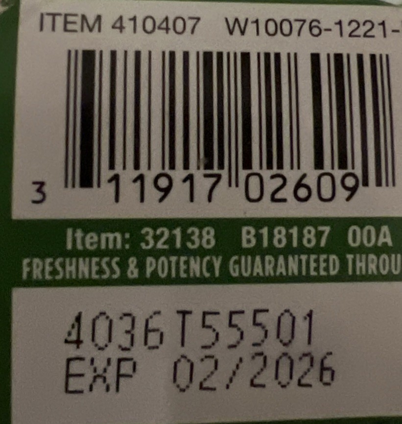 6x Walgreens B-12 Liquid Dietary Supplement Berry Flavor 2 fl oz Exp. 02/2026