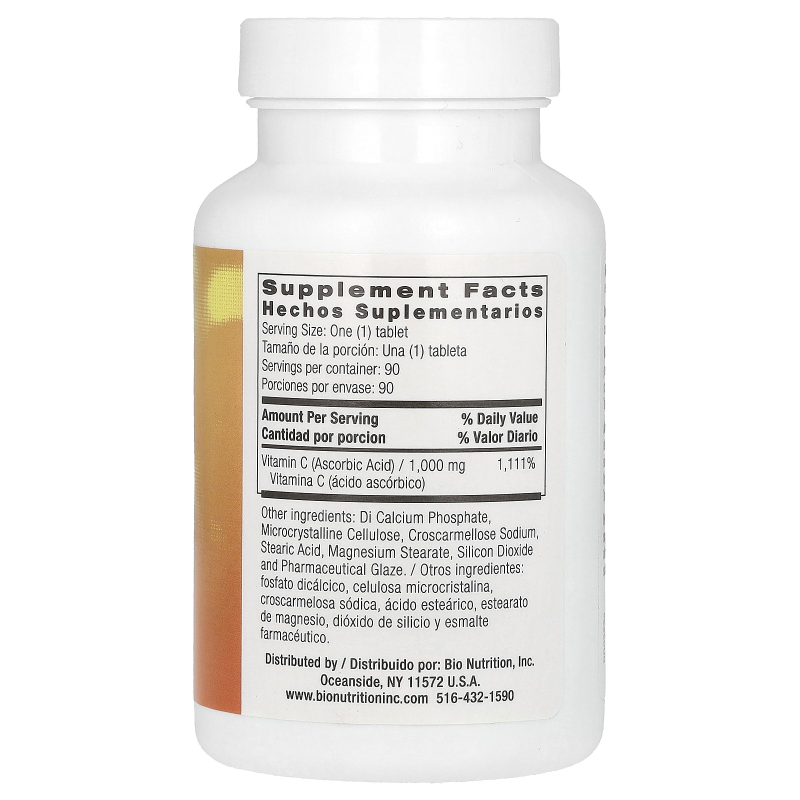 Vitamin C, 1,000 mg, 90 Tablets