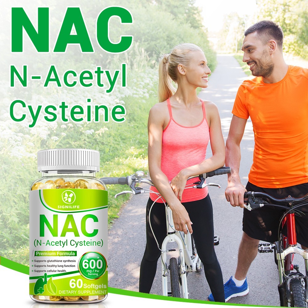 N-Acetyl Cysteine 600mg NAC Capsules Immune Support | Antioxidant | Lung Health