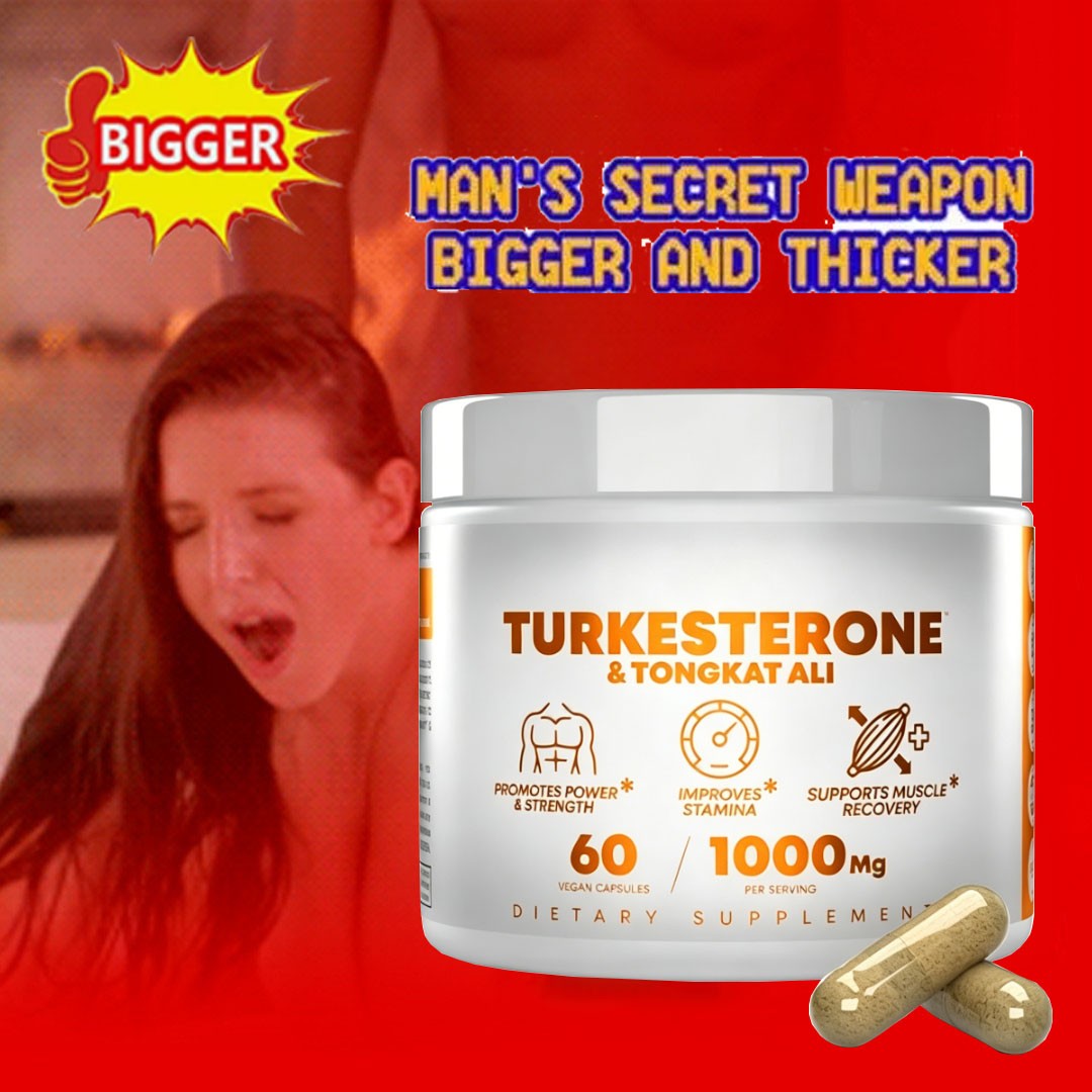 Turkesterone 1000 Mg Natural Capsules Supplement Muscle Growth & Recovery 60 Pcs
