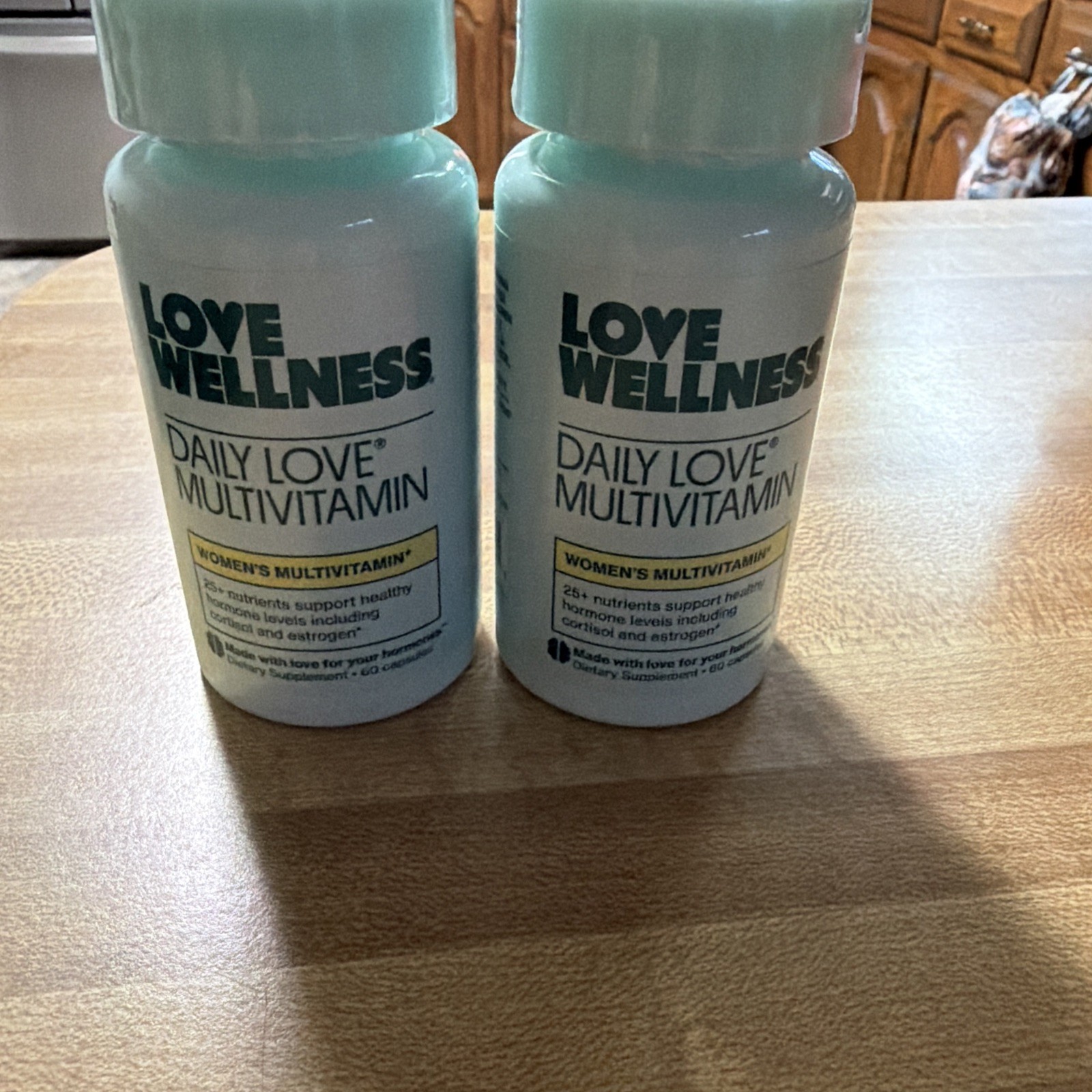 Love Wellness Daily Love Multivitamin for Women 60 Count Exp. 01/27