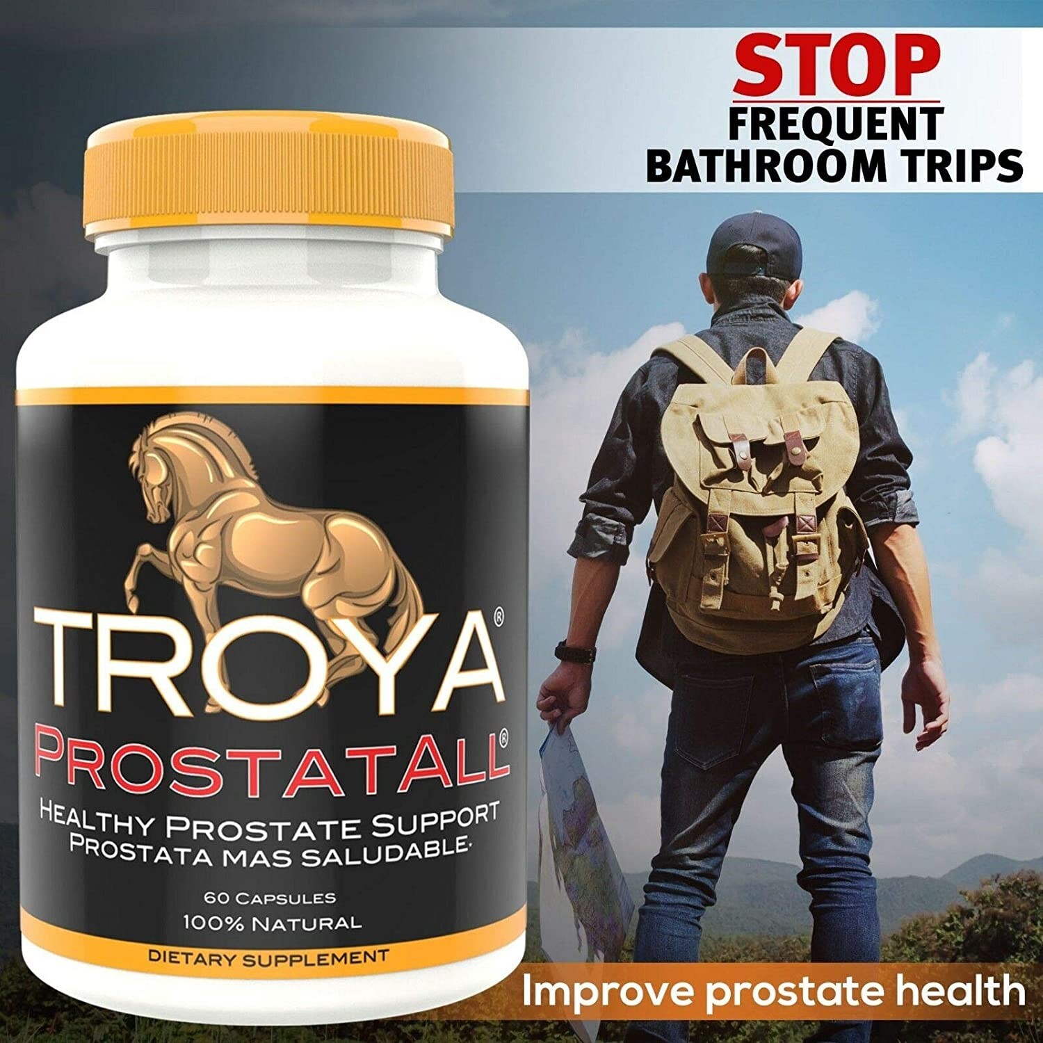 Troya Etiqueta Negra – Sexual Health for men. All in One Kit
