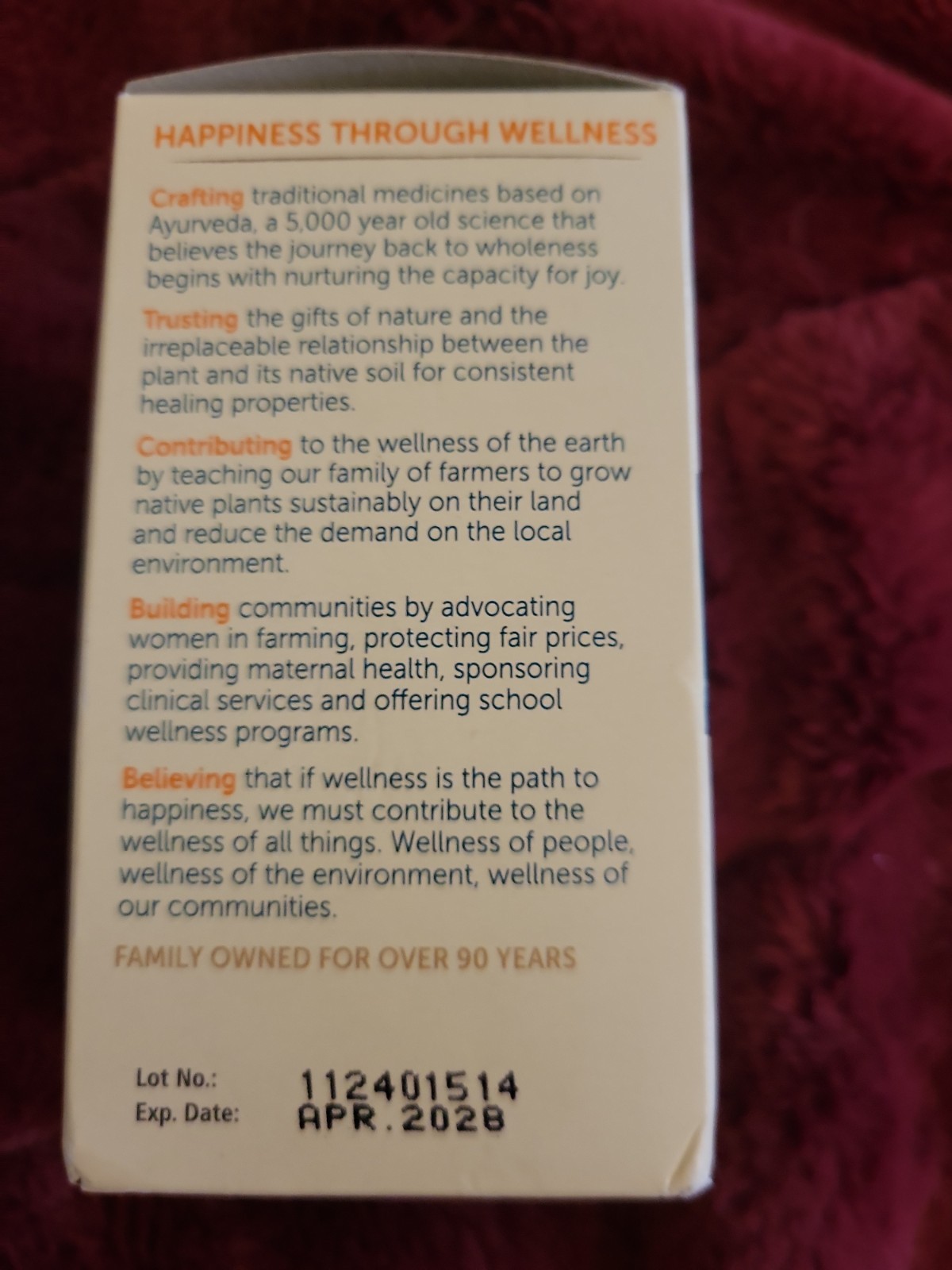 Himalaya Ashwagandha 60 Caplets Dairy Free Gluten Free EXP 04/28