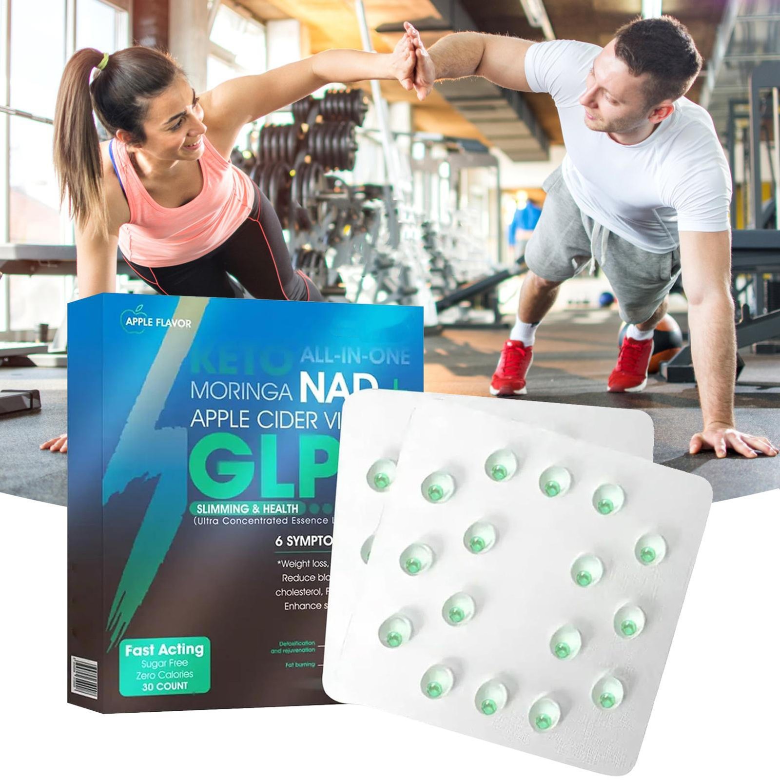 Gut Support Health PEAKA GL P – 1 Ultra Concentrated Liquid Pearls Fat Loss