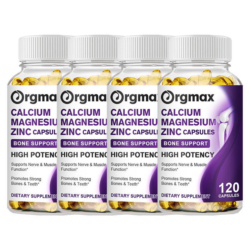 Calcium Magnesium Zinc with Vitamin D3 Strong For Bone Health Muscle Improvement