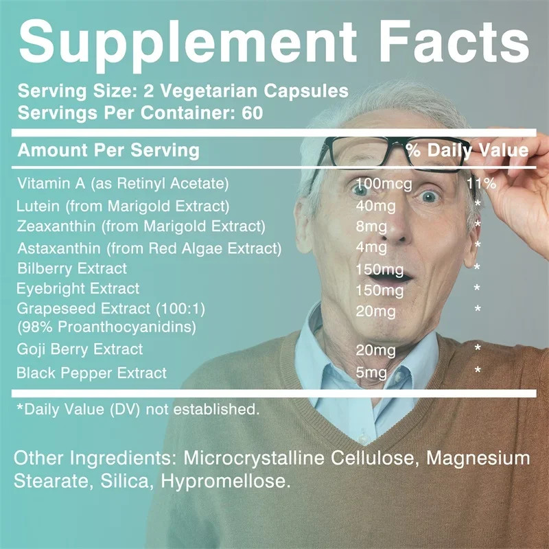 Lutein Eye + 240pcs,Improve Visual Function, Relieve Blurred Vision and Dry Eyes