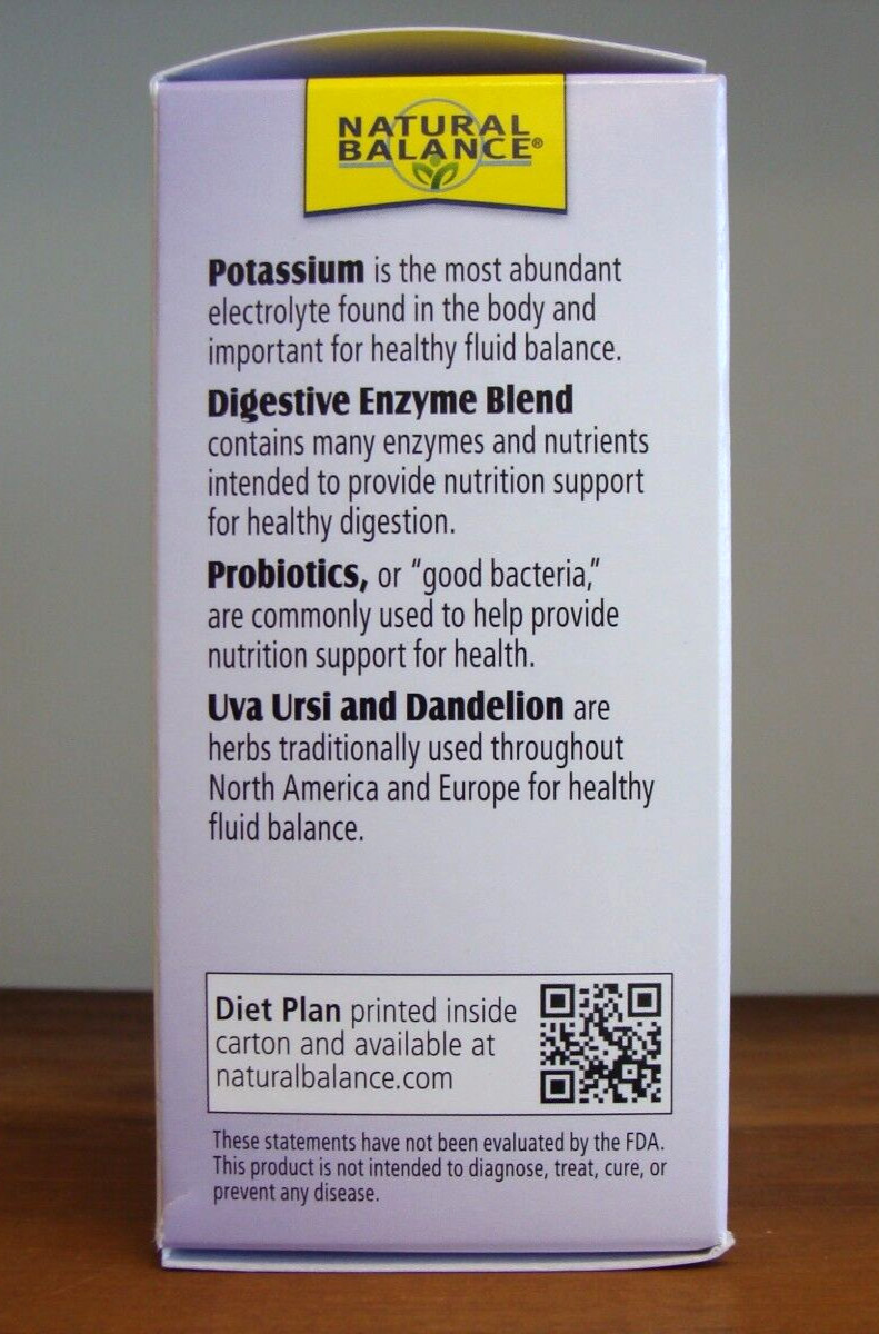 Bloat-X Natural Balance Advanced Fluid Balance Formula 60 Capsules