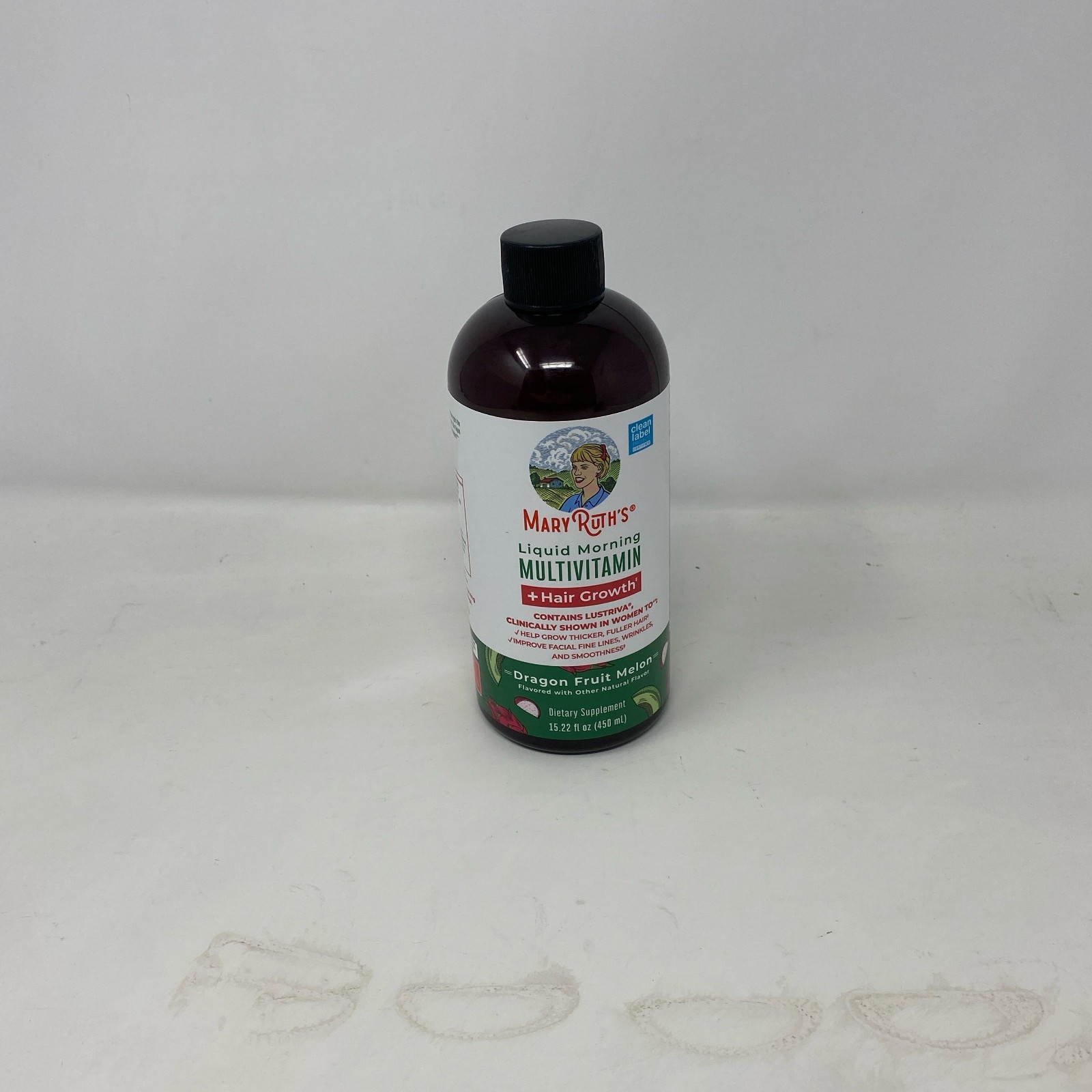 MaryRuth’s Liquid Multivitamin + Hair Growth – Dragon Fruit Melon 15.22oz