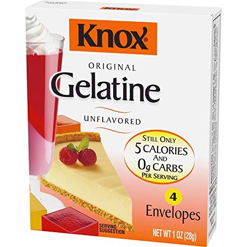 Unflavored Gelatin, 4 Count (Pack of 12)