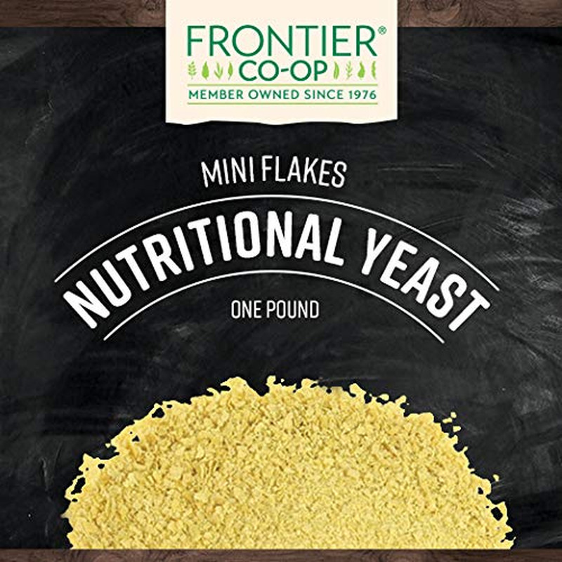 Nutritional Yeast Flakes, 1 Lb Bulk Bag – Vegan, Fortified, Kosher, Non-Irradiat